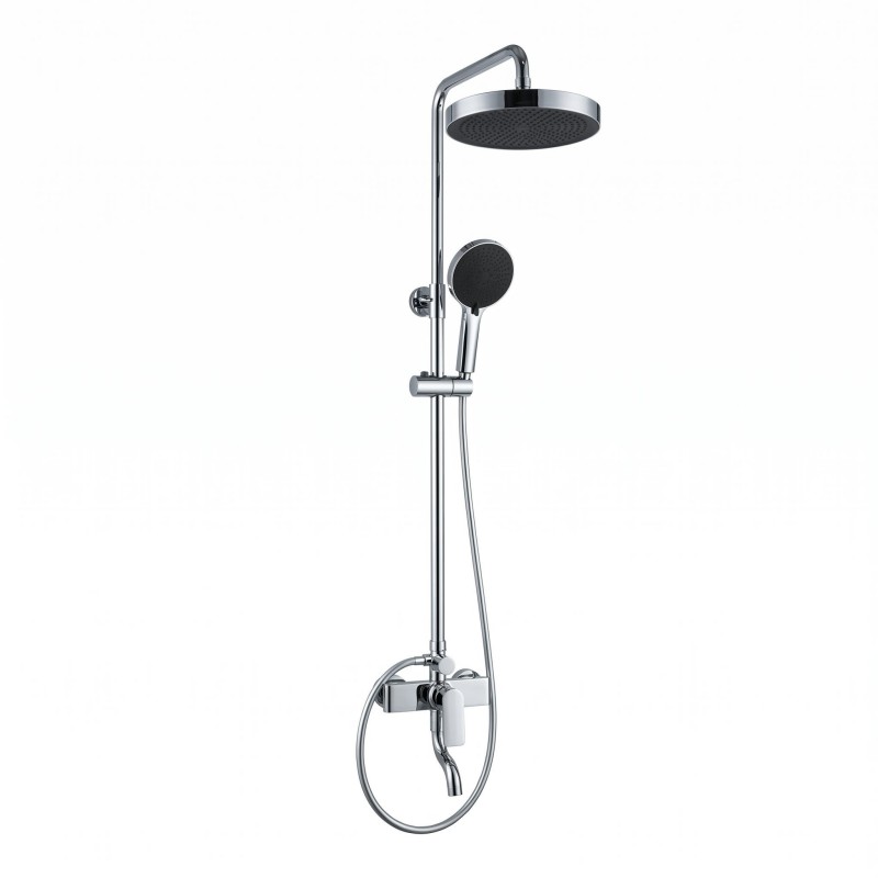 Freiliegendes Messing-Duschset