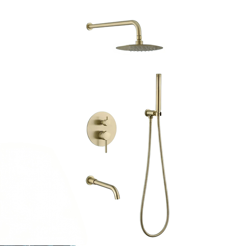 Integriertes Duschsystem mit drei Funktionen